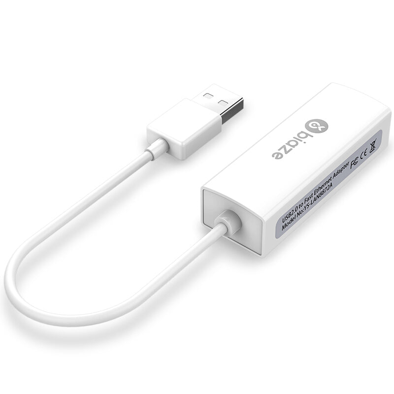 Biaze ZH27-PC USB to 100Mbps RJ45 Ethernet Converter Network Adapter Connector
