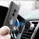 Bakeey Armor Shockproof Magnetic 360 Rotation Ring Holder TPU PC Protective Case For Xiaomi Mix 2