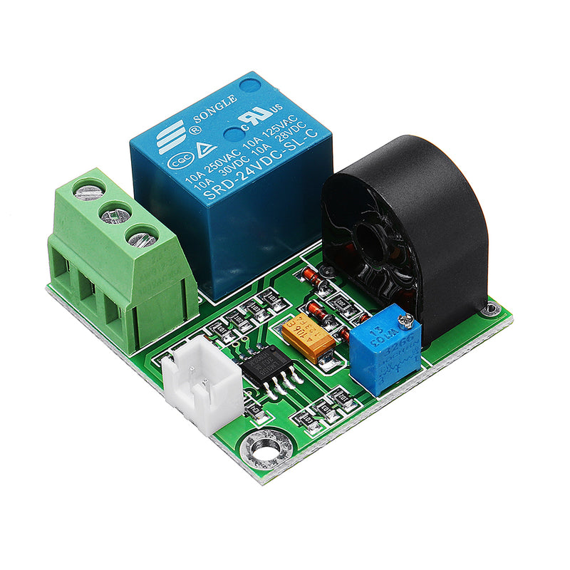 DC 24V 5A Overcurrent Protection Sensor Module AC Current Detection Relay Module Switch Output