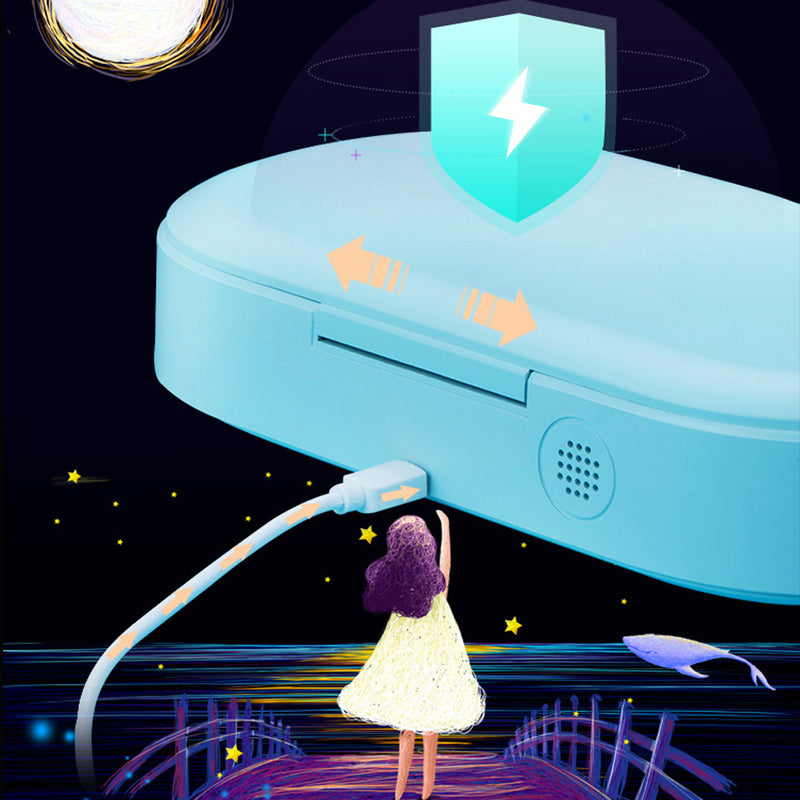 Bakeey QC3.0 10W UV-sterilized Fast Charging Wireless Charger For iPhone 11 XS Huawei P30 Xiaomi Mi9 S10+ Note 10