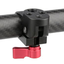 KEMO C1457 Clamp Clip Mount for 25mm Rod Round Pipe for Camera External Monitor Microphone
