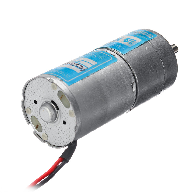 83r/min 370 Metal Torque Gear Reduction Motor 12V83 Rotation Carbon Brush Motor