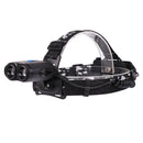 XANES 2203 2*T6 LED 5 Modes Headlamp 2*18650 Battery USB Interface Press Switch Head Light