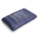 47x 30cm PVC Flocking Portable Inflation Pillow Outdoor Camping Travel Nap Sleeping pillow