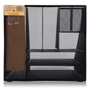 XIAOMI Ecosystem Deli 9832 Metal Mesh Document File Books Holder Creative 3-in-1 Office Desktop Multi-layer Storage Box Students Dormitory Organizer File Frame