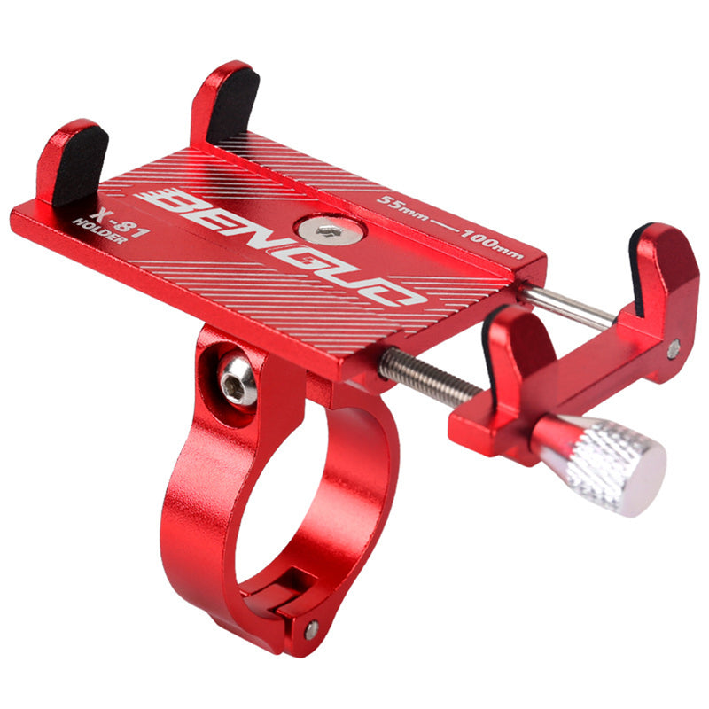 Aluminum Alloy Motorcycle Bike Bicycle MTB Handlebar Phone GPS Holder Stem Mount