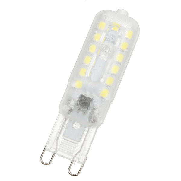 G9 2.5W SMD 5050 Transparent Milky Pure White Warm White LED Light Bulb AC220V