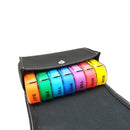 Weekly Pill Case Storage Organizer 7 Day Medication Compartment Container 28 Grid