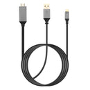 Bakeey USB3.1 Type C 4K 3D High Definition Multimedia Interface Splitter USB Charing Data Cable 2M