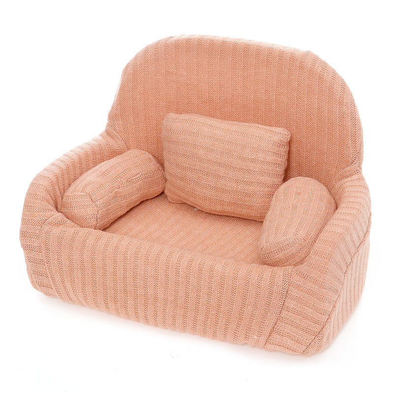 4 in1 Newborn Baby Boy Girl Photography Sofa Chair Soft Bolster Baby Seat Cushion