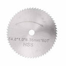 Drillpro 10Pcs HSS Circular Saw Blade Set Cutting Disc Wheel with 3.175 and 6.35mm Mandrels