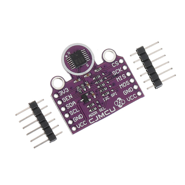 CJMCU-1335 3.3V/5V I2C SPI Hall Effect 360 Non-Contact X-Y Plane Angle Sensor Module