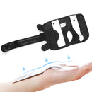 Aolikes 1 Pcs Left / Right Nylon Adjustable Hand Support Outdoor Cycling Fitness Hand Support Breathable Sports Bracer