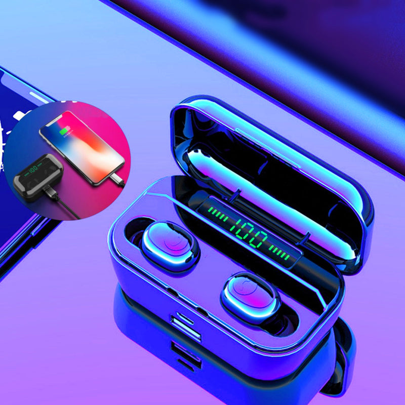 [bluetooth 5.0] G6S TWS Earphone IPX7 Waterproof Hi-Fi Binaural Call Headphone Sport Handsfree Earbuds