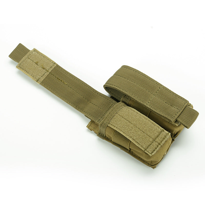 Tactical Double Mag Pouch Molle Quick Access Ammo Clip Pistol Accessories Magazine Holder Bag For Belt
