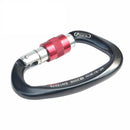 ASOL D Type Aluminum Magnesium Alloy Lock Climbing Mountaineering Gear Carabiner