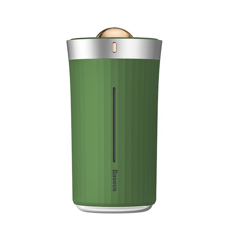 Baseus Electric 420mL Press-button Control Ultrasonic Humidifier With LED Light Home Desktop USB Air Purifier Mist Diffuser