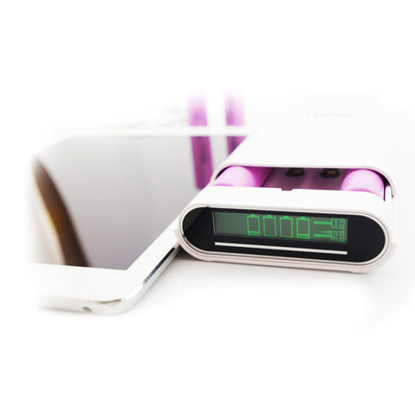 TOMO Smart LCD Screen 18650 Li-ion Battery  Charger &Power Bank