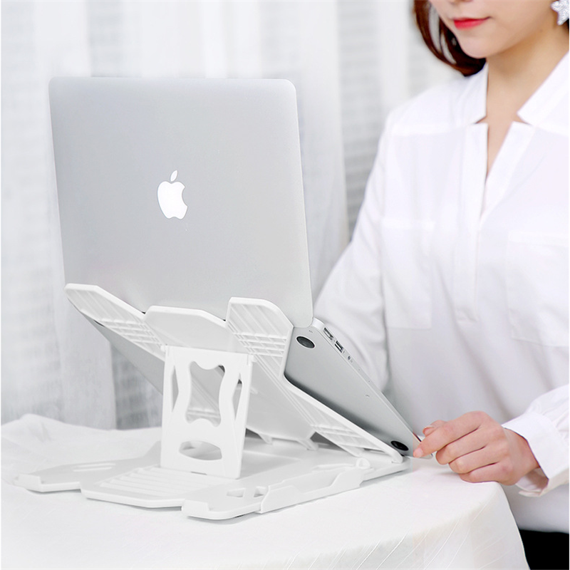 ICE COOREL E5 Laptop Cooler Notebook Cooling Pad 8 Gear Regulation 360 Degrees Rotation Stand Lift Bracket foldable Phone Bracket Stand for 12-17 inch Laptops