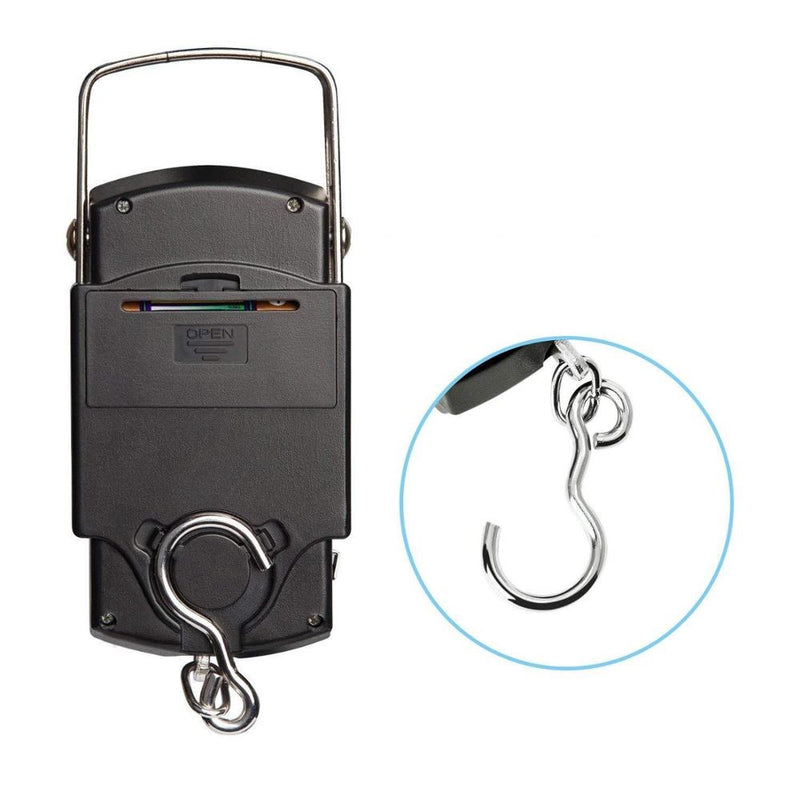 50kg Portable Digital Luggage Scale with 1m Ruler