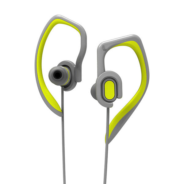 Rock Space Y7 Stereo Sports Earphone 3.5mm Wired Control Waterproof Ear Hook Headphone with Mic