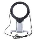 2X/6X Hanging Magnifying Glass Light Desktop LED Lamp Giant Reading Magnifier
