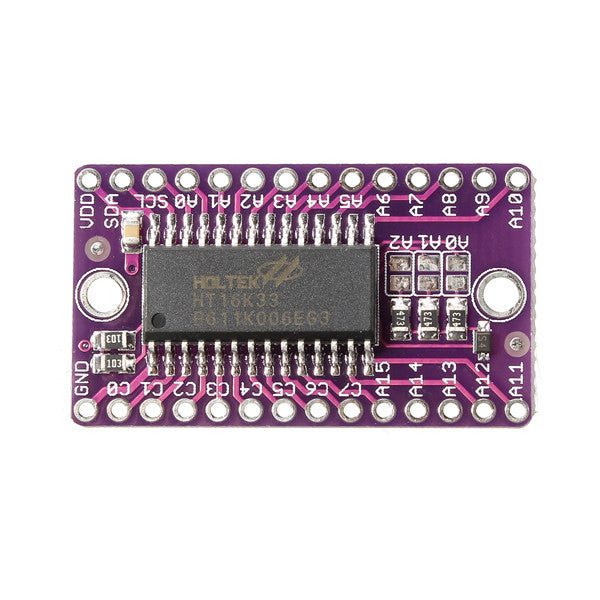 10pcs HT16K33 LED Dot Matrix Drive Control Module Digital Tube Driver Development Board For