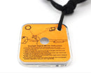 57mm Acrylic Survival Reflective Signal Mirror Emergency Star Flash Mirror with Whistle