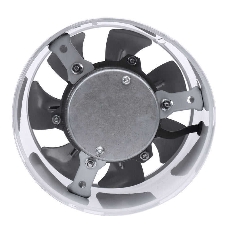 40W 6Inch Inline Duct Fan Booster 150mm Exhaust Blower Air Cooling Vent Ventilation Fan 1080m/ h