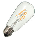 Dimmable Vintage Retro E27 ST58 4W LED COB Warm White  Filament Edison Bulb 110V 220V