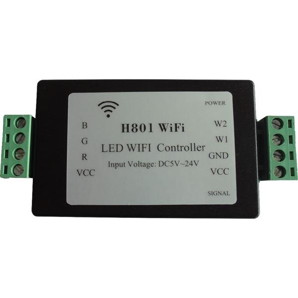 Smart LED Dimmer Receiver WiFi APP Controller for RGBWW Strip Light DC5-24V