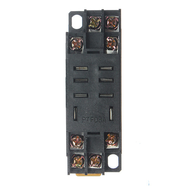 220V 10A Coil Power Relay DPDT LY2NJ HH62P HHC68A-2Z With Socket Base