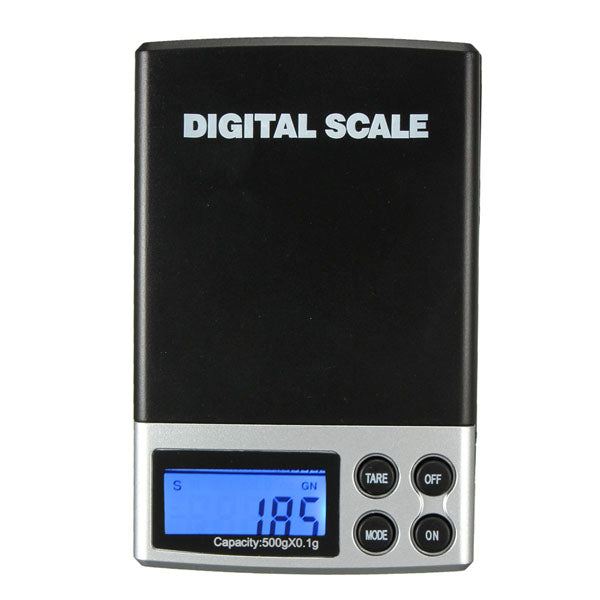 500g 0.1g LCD Electronic Digital Mini Pocket Scale Jewelry Weight Balance Scale