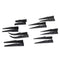 Vetus ESD 259 Handle Stainless Tweezers with 8pcs Exchengeable Tips