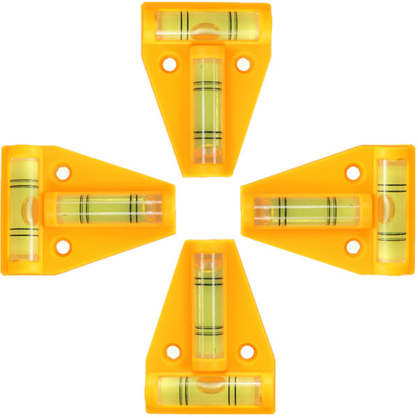 2Way Mini T CIRCLE Spirit Level Tool Trailer Caravan Motor Camper Van Table