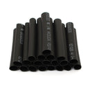 DANIU 127pcs 7Sizes Polyolefin Halogen-Free Heat Shrink Tubing Tube Sleeving Kit