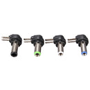 8Pcs Universal AC DC 2 Pin Power Adapter Tips for Power Charge Tester