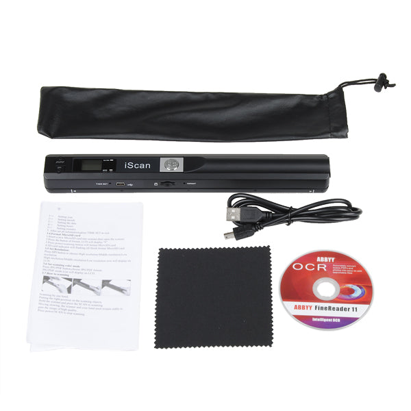 900DPI iScan Wireless HD Portable Hand Held Mini Scanner Great Helper