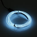 1M USB Flexible EL Wire Neon LED Strip Light Glow Rope Tube Party Decoration with Inverter 5V
