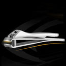 Y.F.M Stainless Steel Nail Clipper Fingernail Cutter Anti Splash Manicure Tool with Nail File