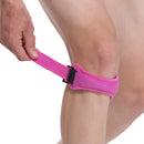 KALOAD 1 Pair Knee Pad Adjustable Fitness Running Cycling Nylon Elastic Knee Support Protective Gear