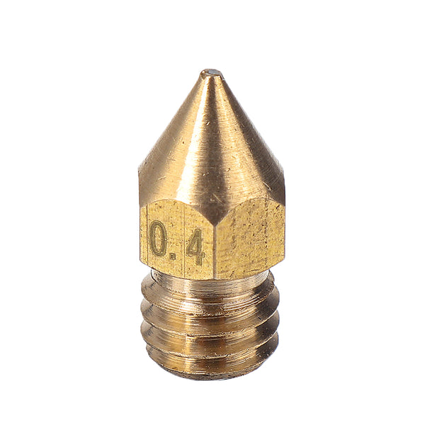0.4mm Brass Nozzle M6 Screw 1.75mm Filament for 3D Printer Part