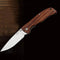 Enlan L05 8CR13Mov Blade G10 or Wood Handle Folding Pocket Knife With Clip Liner-lock Stainless Steel Knife
