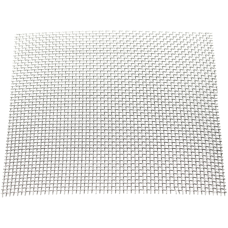 15x15cm Woven Wire Cloth Screen  Stainless Steel 304 10 Mesh