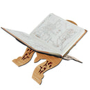 I slamic M uslim Quran Koran Book Holder Wood Stand For Quran Home Decorations