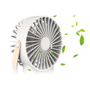 LyRay UB-05 USB Rechargeable Portable Mini Copper Mute Fan Desktop Office Fan with 2500mAh Capacity Battery