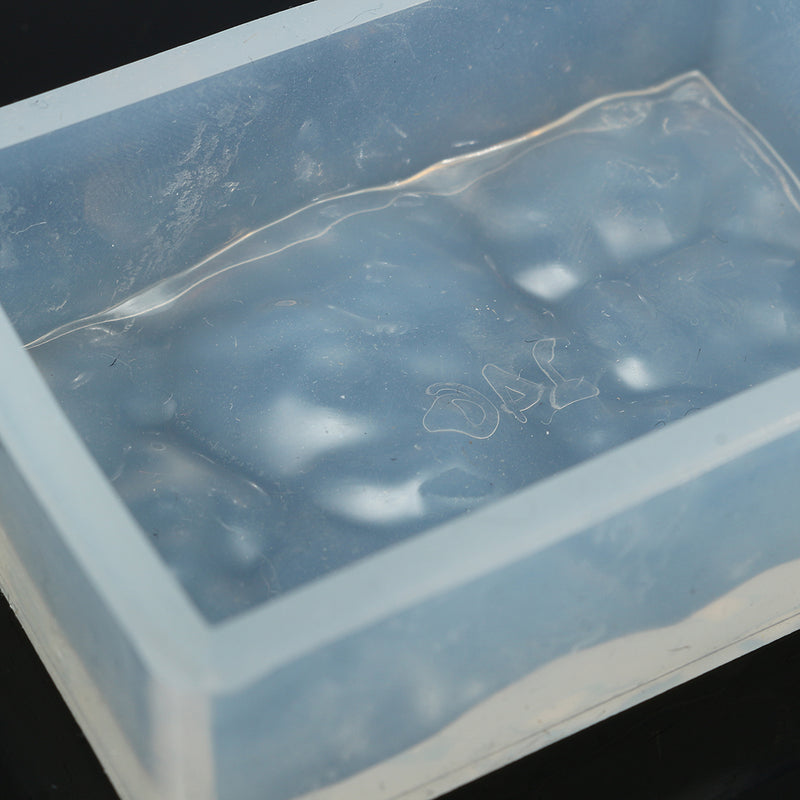 Crystal Adhesive Glue Silicone 3D Water Ripple Mold DIY Jewelry Pendant Pattern Die