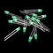 2000pcs 3MM LED Diode Kit Short Leg Mixed Color Red Green Yellow Blue White