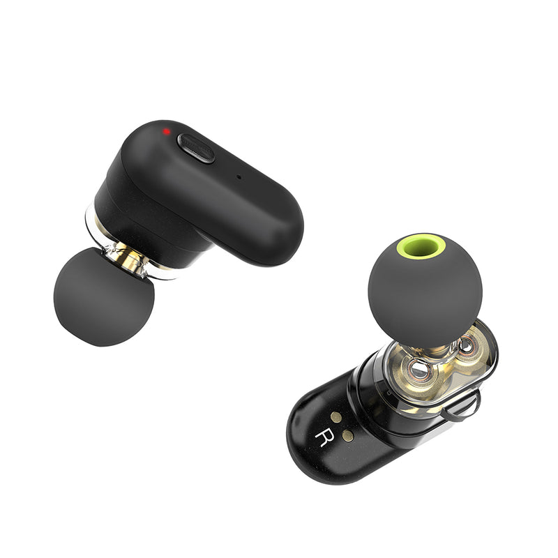 [Dual Dynamic Driver] Blitzwolf BW-FYE7 TWS bluetooth 5.0 Earphone Heavy Bass Stereo Bilateral Calls Headphone with Charging Box