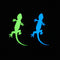 Miico Creative 2 Color Animals Lizards Luminous PVC Removable Home Room Door Switch Decor Sticker